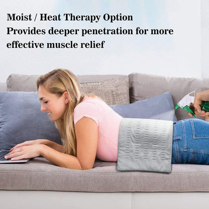 Heating Pad for Back Pain and Cramps Relief, 12” X 24” Ultra Soft Hot Heated Pad With3 Heat Setting, Moist Heat and Auto Shut-Off for Neck, Shoulder, Leg, Machine Washable